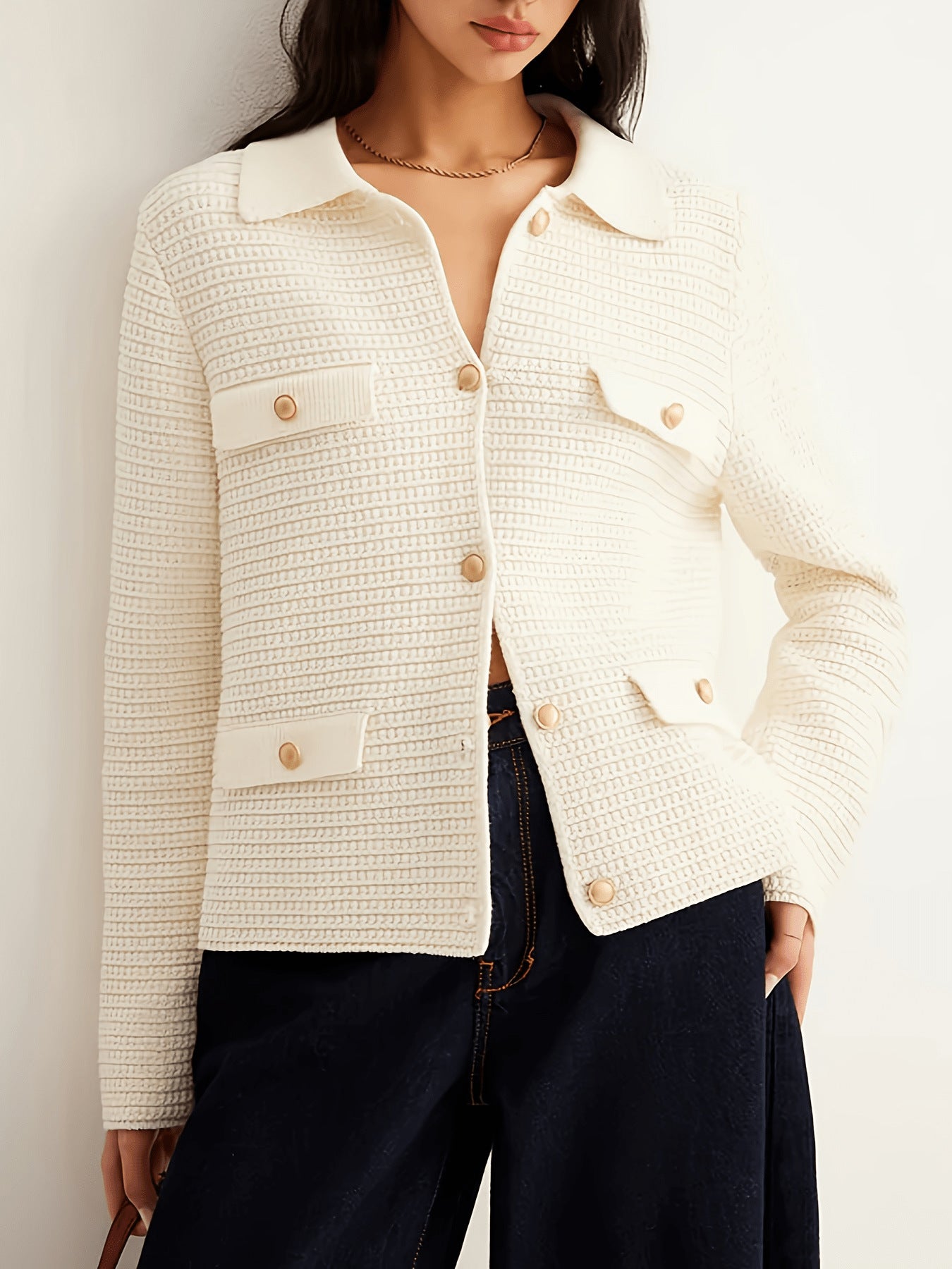The Monroe Textured Cardigan