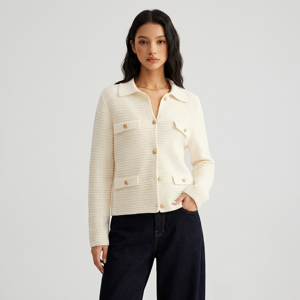 The Monroe Textured Cardigan