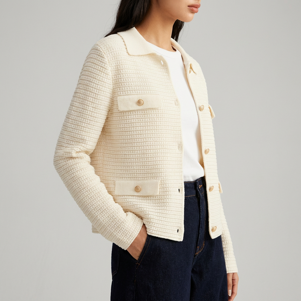 The Monroe Textured Cardigan