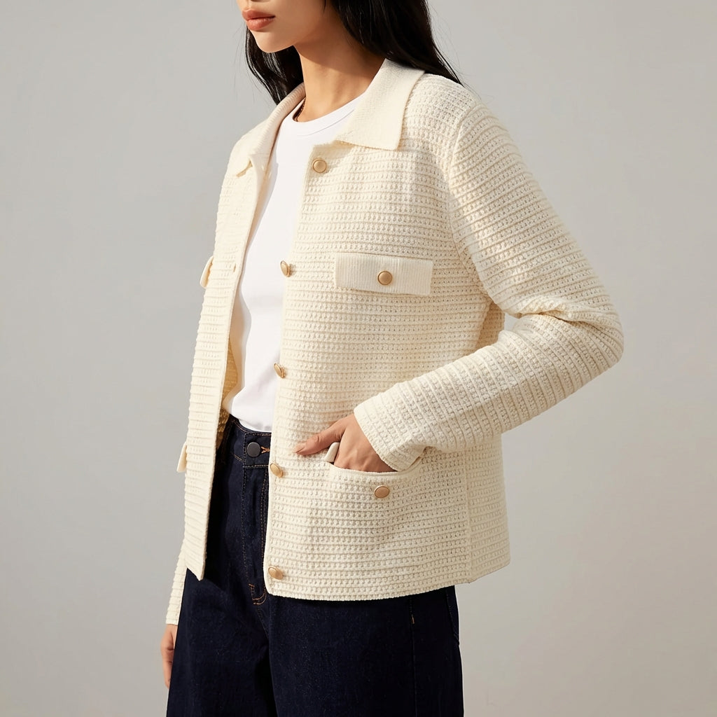 The Monroe Textured Cardigan