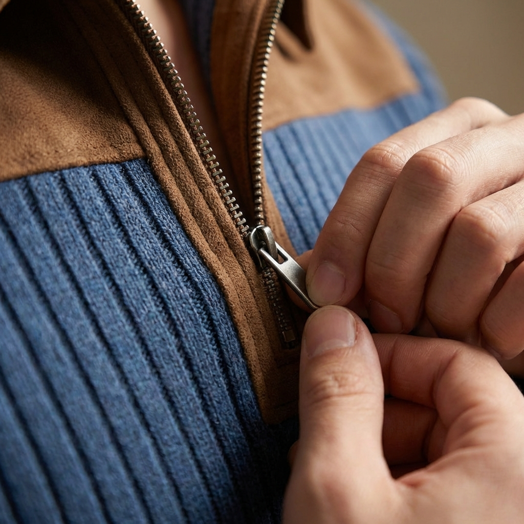 The Hudson Quarter-Zip Sweater
