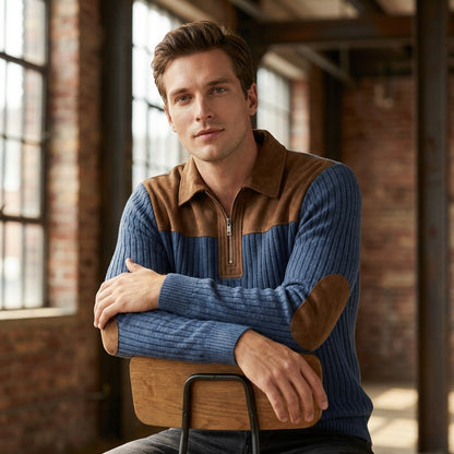 The Hudson Quarter-Zip Sweater