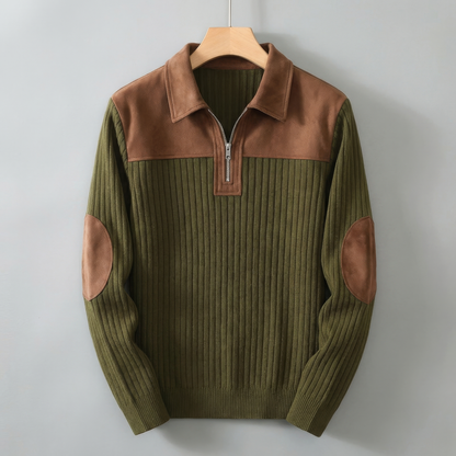 The Hudson Quarter-Zip Sweater