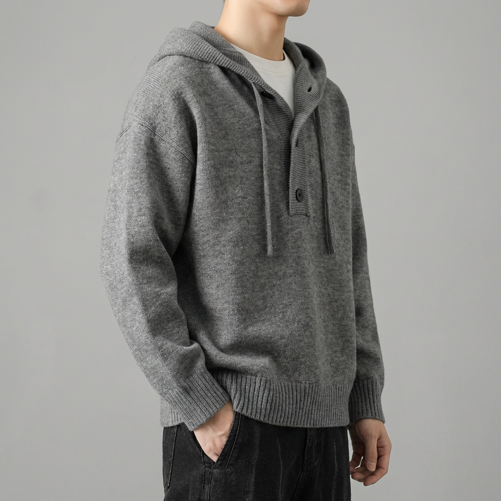 The Summit Henley Hoodie